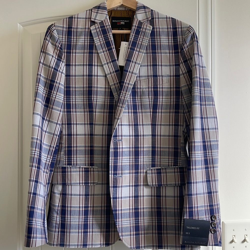 Mens sports coat - 38s new with tags